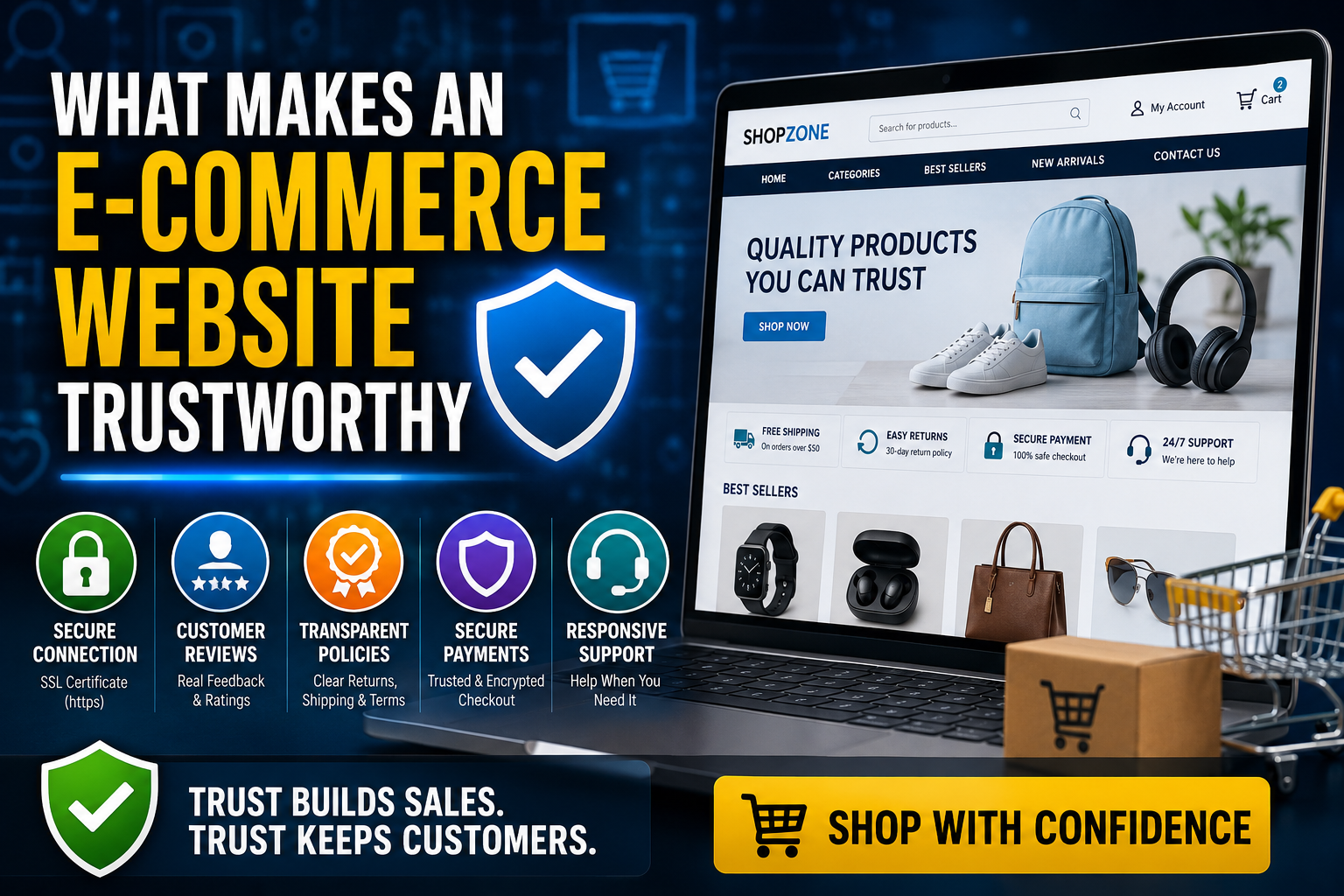What Makes an E-commerce Website Trustworthy