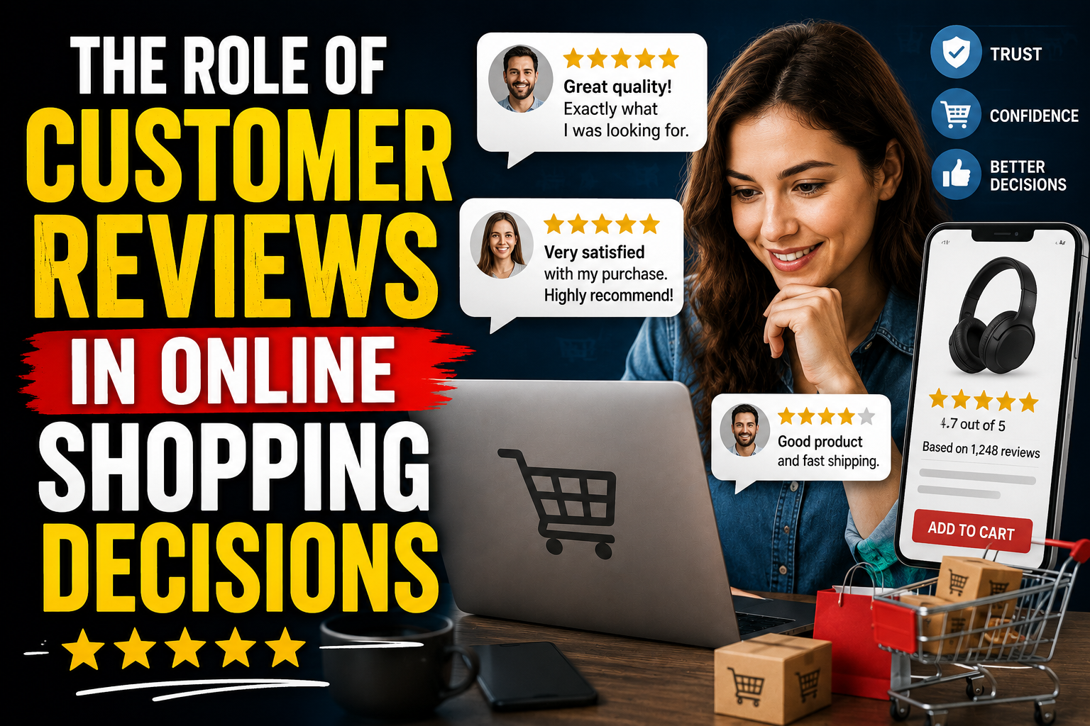The Role of Customer Reviews in Online Shopping Decisions