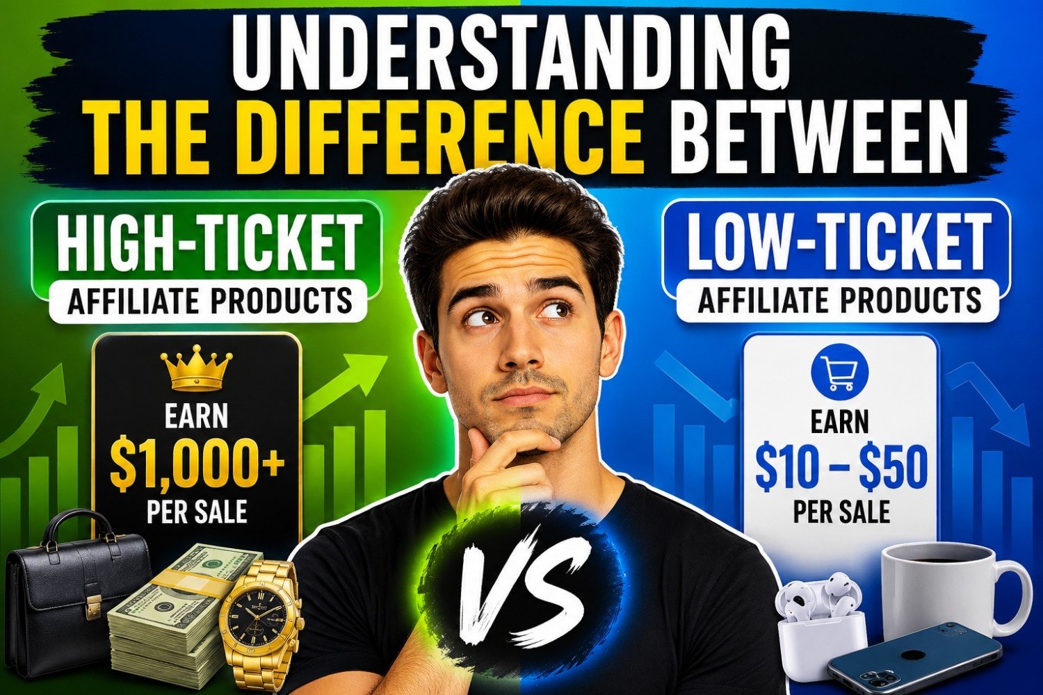 Understanding the Difference Between High-Ticket and Low-Ticket Affiliate Products
