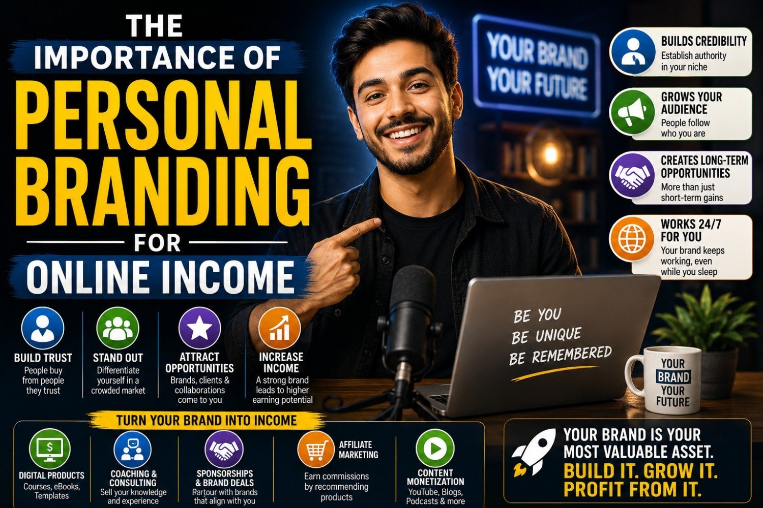 The Importance of Personal Branding for Online Income