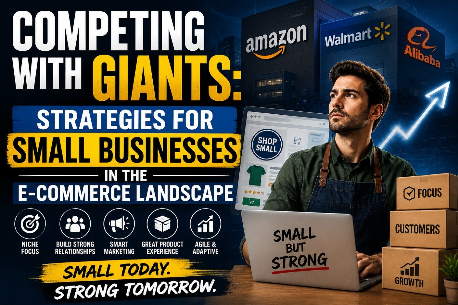 Competing with Giants Strategies for Small Businesses in the E-Commerce Landscape