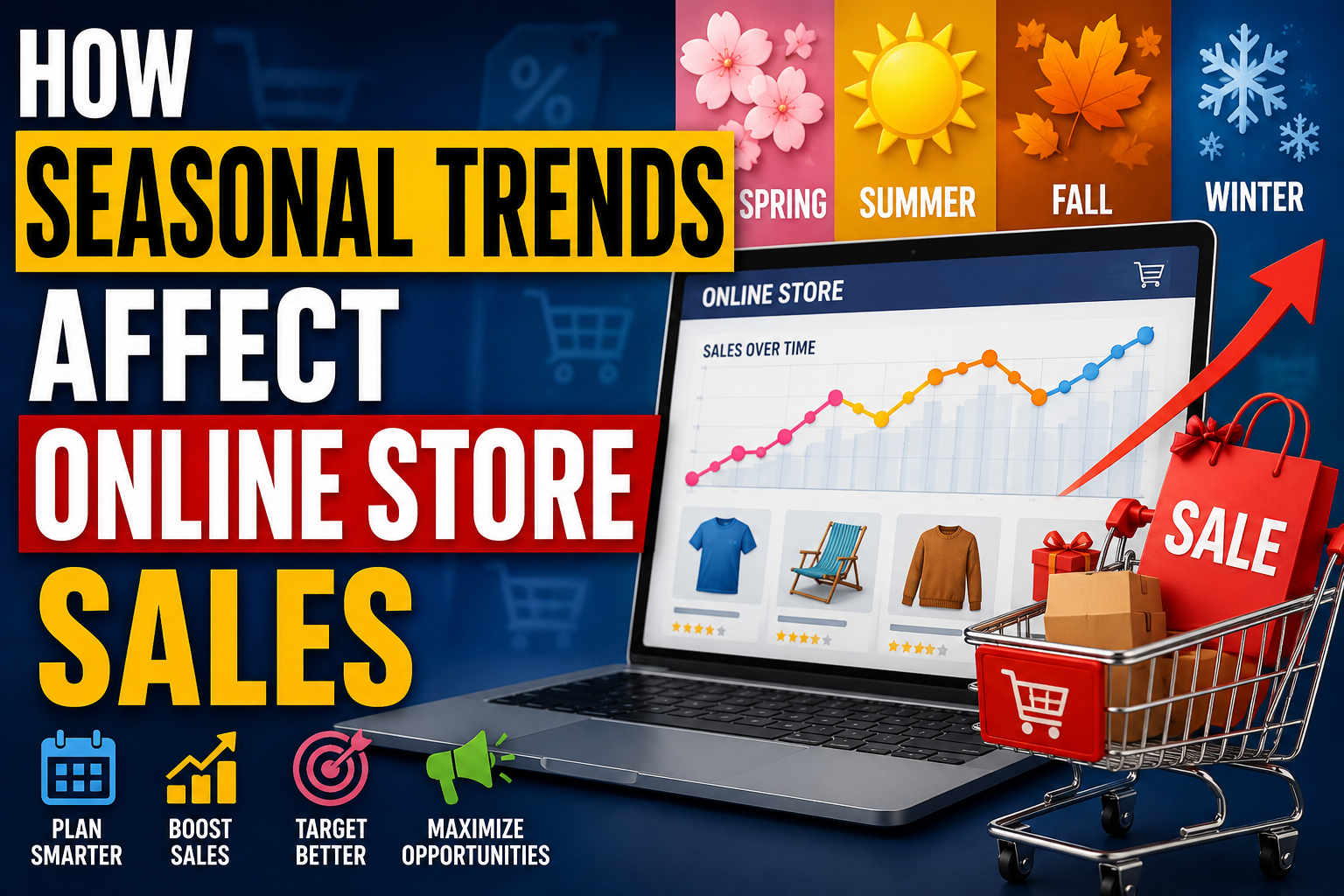 How Seasonal Trends Affect Online Store Sales