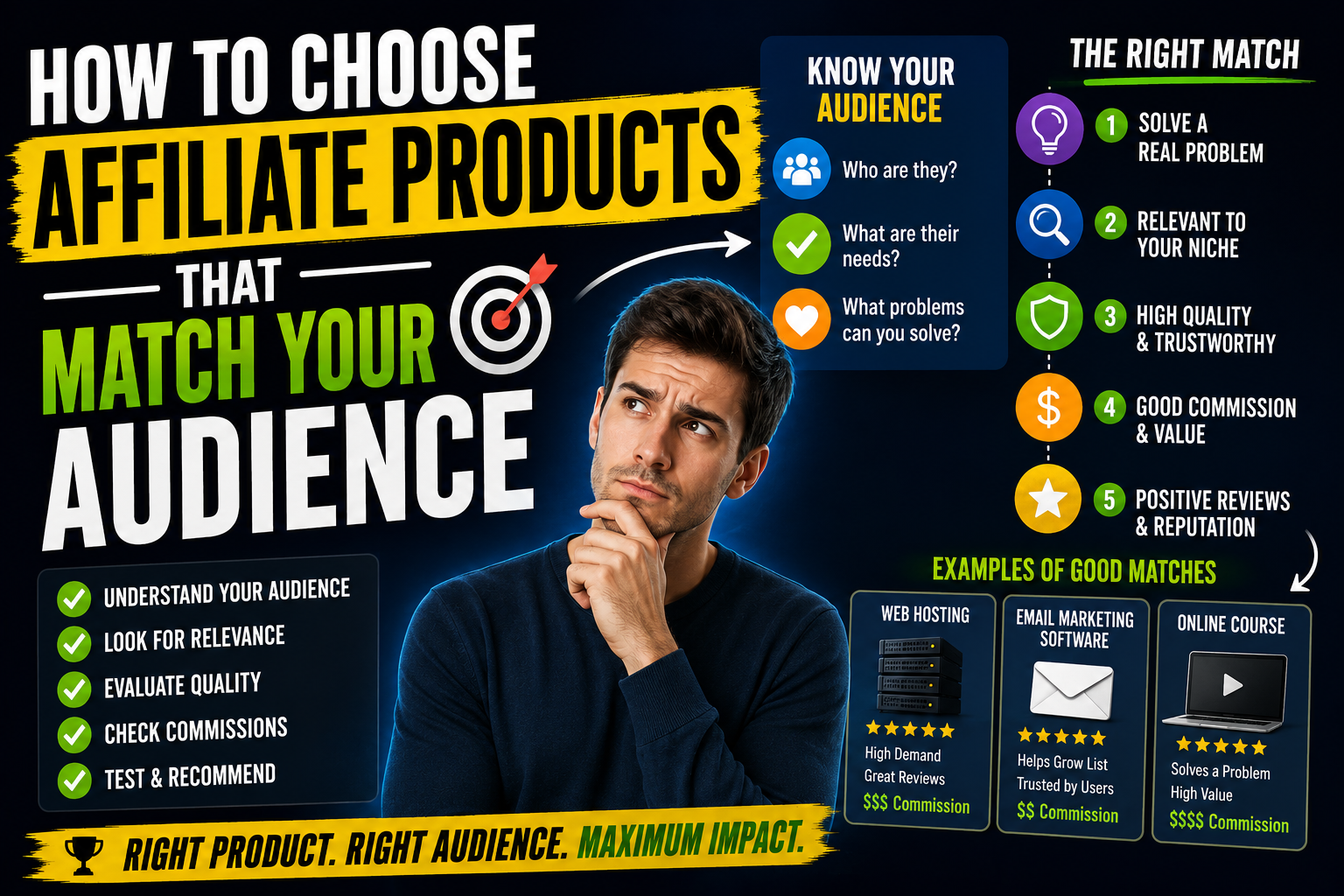 How to Choose Affiliate Products That Match Your Audience